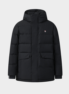 Fila/斐乐冬季新款男子户外时尚运动休闲中长羽绒服F11M548904F