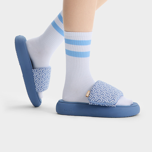 Fila/斐乐夏季DONUT 1S甜甜圈女子时尚休闲摩登拖鞋F12W521501F