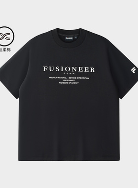 Fila/斐乐夏季新款男士百搭休闲健身运动针织短袖T恤T11M525101F