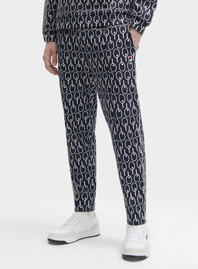 Fila/斐乐秋季运动50周年志庆系列网球老花满印长裤F11M349607F