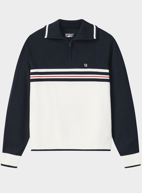 Fila/斐乐秋季新款女子户外时尚休闲运动舒适编织衫F11W548404F