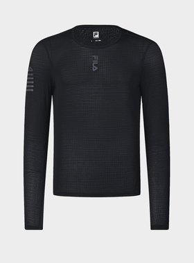 Fila/斐乐秋季新款 CYCLING男子户外专业运动长袖T恤A11M448204F