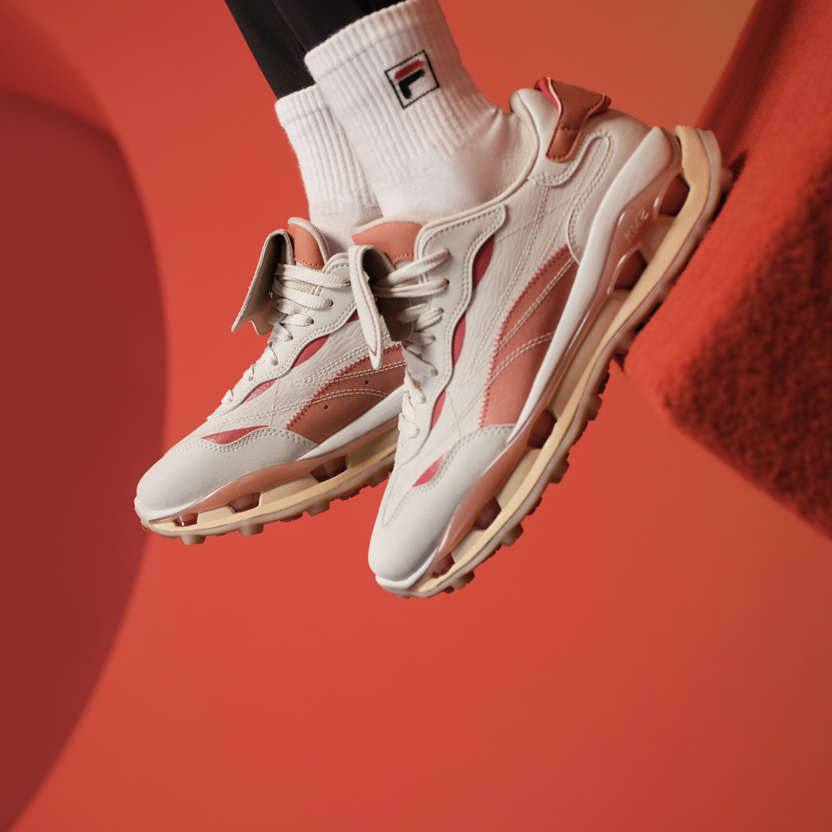 斐乐叠叠男子时尚休闲先锋运动鞋