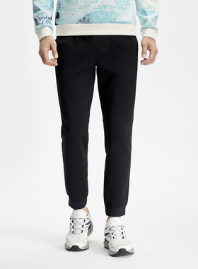 Fila/斐乐秋季新款男子户外时尚专业运动收口针织长裤A11M411609F