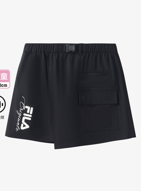 Fila/斐乐秋季新款女中大童户外时尚经典生活梭织裤裙K12G531301F