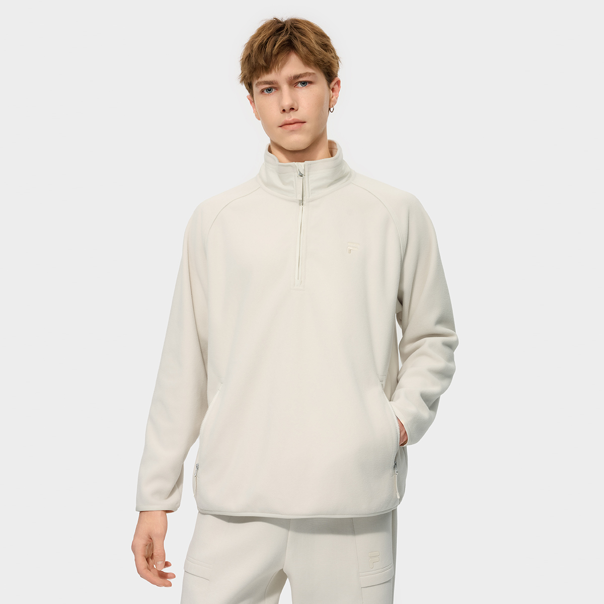 斐乐冬季新款男子潮流运动卫衣