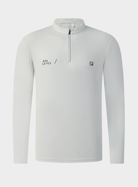 Fila/斐乐秋季新款男子户外时尚休闲场下健身长袖T恤A11M531201F