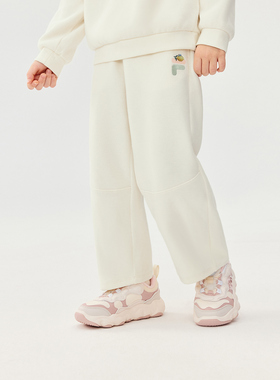 Fila/斐乐秋季新款女小童户外时尚运动生活针织长裤K11G544601F