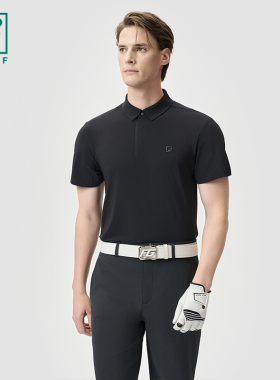 Fila/斐乐夏季新款男子户外时尚高尔夫菁英短袖POLO衫A11M525120F