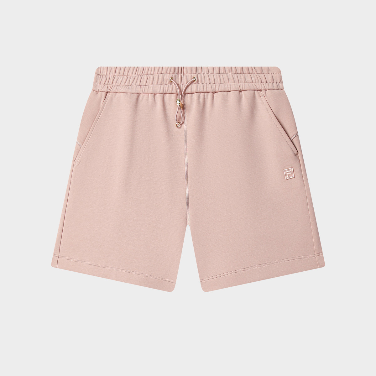 Fila/斐乐夏季新款女子户外时尚休闲运动舒适针织短裤F11W535602F