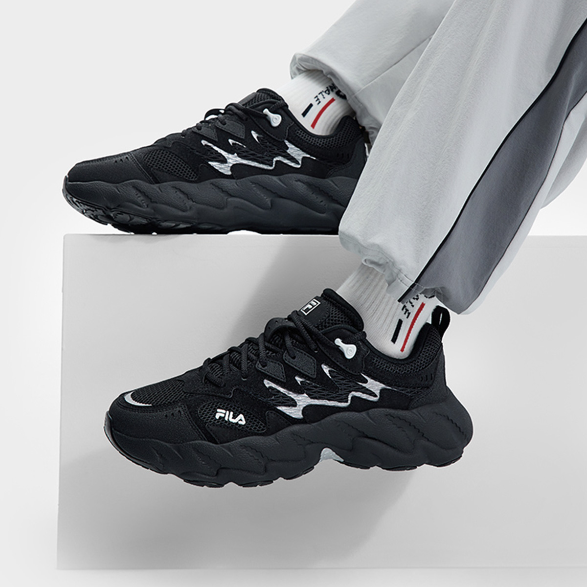Fila/斐乐FERN 2 SO蕨草鞋2代男子时尚休闲摩登运动鞋F12M511113F