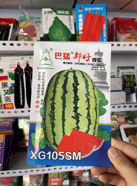 巴猛都好西瓜种子农家菜园旱西瓜种籽西瓜籽沙瓤西瓜