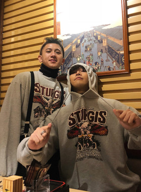 junmanner 老鹰图案连帽美式潮流炸街痞帅长袖上衣秋冬加厚卫衣