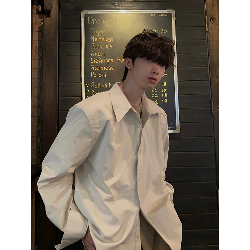 junmanner抗皱长袖衬衫