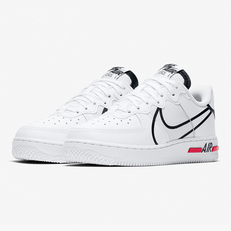 nike air force 1 af1 女子空军一号解构运动休闲板鞋 cd6960-100