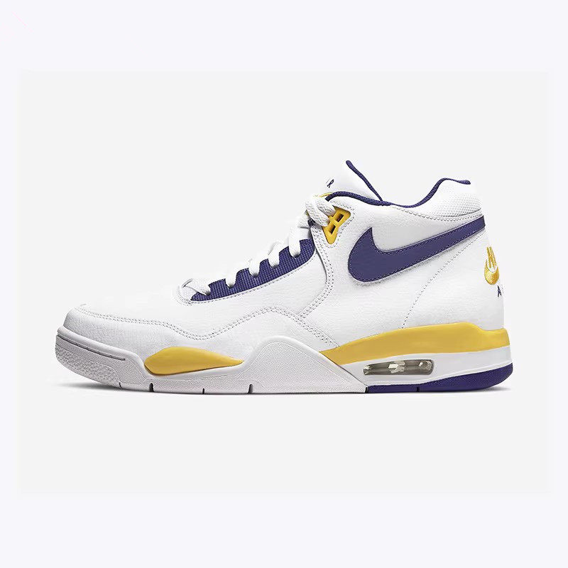 耐克/Nike Air Flight Legacy 男子紫金湖人实战篮球鞋BQ4212-102