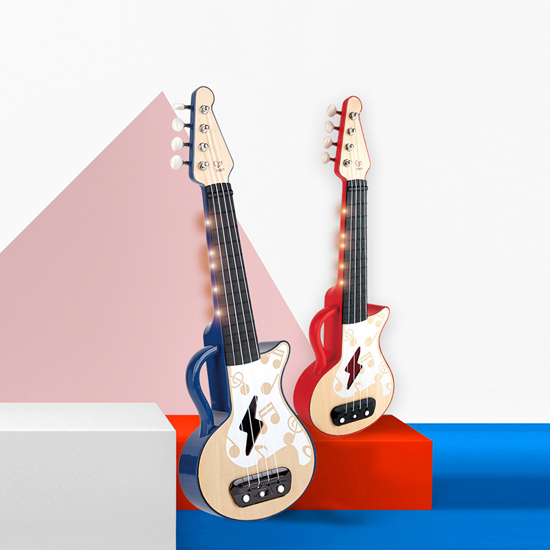 灯光尤克里里小吉他木吉他儿童乐器音乐启蒙早教玩具生日节日礼物