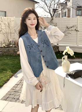 2026春装新款时尚百搭二件套套裙2C318--6613--P195K318