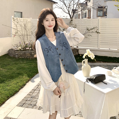 2026春装新款时尚百搭二件套套裙2C318--6613--P195K318