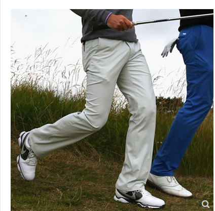 高尔夫服装冬季男款加绒加厚长裤男士球裤 golf男裤防水防风防寒