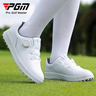 女士 旋扣鞋 带款 PGM 钉golf运动鞋 高尔夫球鞋 防水超纤防滑鞋 23款