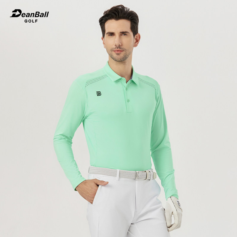 23DEANBALL专柜高尔夫球服装男运动长袖T恤秋季修身休闲高弹球衣,运动/瑜伽/健身/球迷用品,高尔夫上装,淘宝优惠券,粉丝福利购,淘宝优惠卷