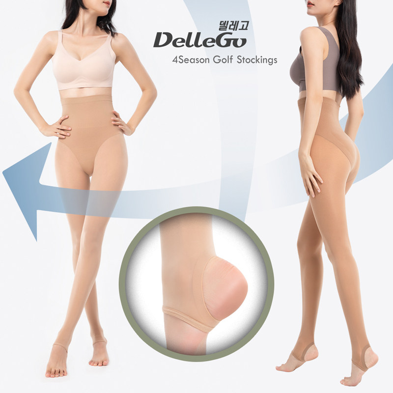 高尔夫防晒打底裤女无痕踩脚图片