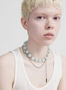 僵硬猫孔雀蓝石头欧美街拍