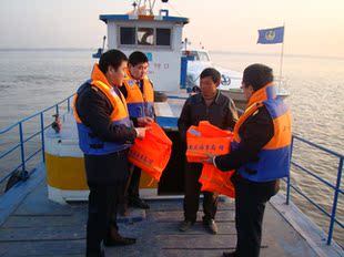 中国海事局专用救生衣海洋工作检查值勤浮力背心救生服钓鱼马甲