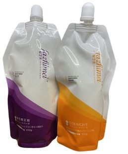 发芝美蛋白毛发矫正膏专用修复毛躁受损千羽顺直护理优一町花之羽