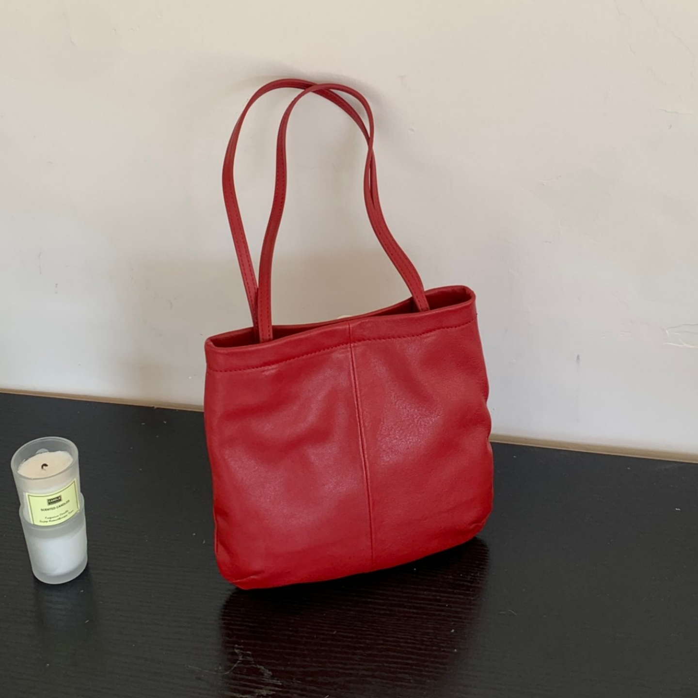 大容量真皮女包简约高级百搭羊皮斜挎包包通勤单肩包腋下包马蹄包