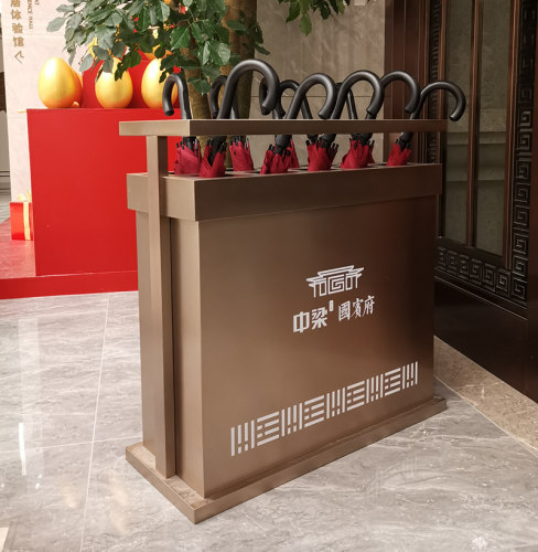 免费logo商用雨伞架高档铁艺收纳