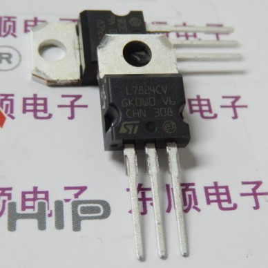 L7824CV KA7824 三端稳压管 稳压芯片 TO-220