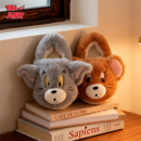 亲子居家可爱毛毛鞋 冬季 猫和老鼠汤姆猫杰利鼠儿童棉拖鞋 ins正版