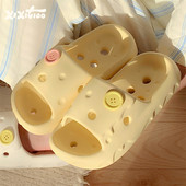 夏季 男女防臭居家舒适情侣凉拖鞋 EVA镂空浴室洗澡漏水拖鞋 细细条