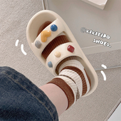 踩屎感软厚底双带拖鞋 女夏季 外穿休闲个性 细细条 ins潮沙滩凉拖鞋