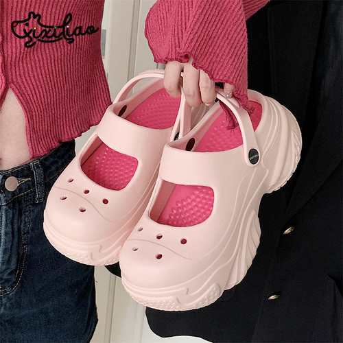 细细条外穿防滑百搭玛丽珍凉鞋