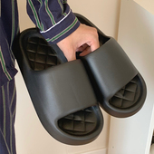 简约风男士 百搭eva防滑平底时尚 夏季 细细条 拖鞋 女韩版 情侣凉拖鞋