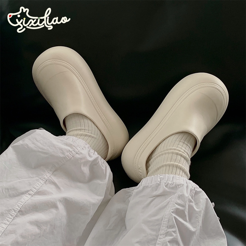 细细条夏季户外防滑防水穆勒鞋女