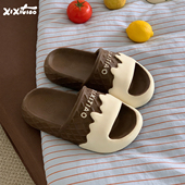 细细条 创意冰淇淋外穿一字拖男女夏情侣防滑居家抗菌防臭凉拖鞋