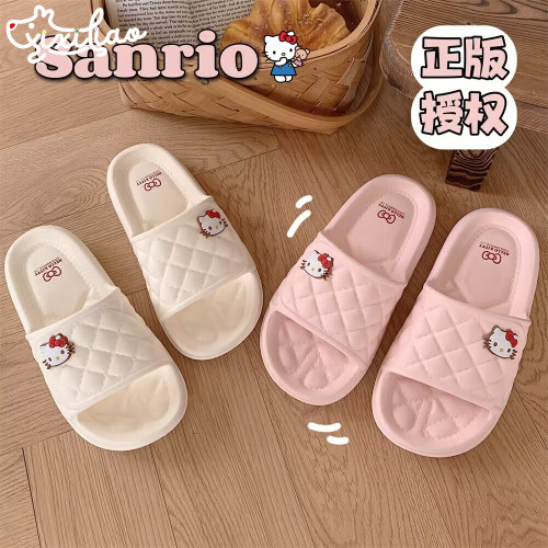 细细条可爱凯蒂猫三丽鸥拖鞋