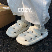 细细条 凉拖鞋 沙滩洞洞鞋 男女eva潮酷百搭街头风防滑软底情侣夏季