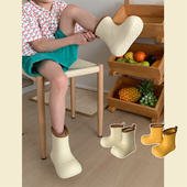 细细条 撞色亲子雨靴ins潮 防滑防水时尚 儿童靴子雨鞋 男童女童夏季