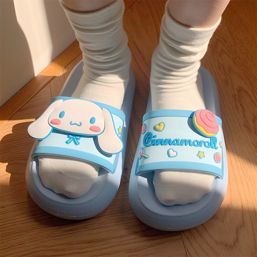 细细条 IP联名玉桂狗夏季凉拖鞋少女心居家防滑可爱三丽鸥拖鞋女,居家布艺,居家凉拖/凉鞋,淘宝优惠券,粉丝福利购,淘宝优惠卷