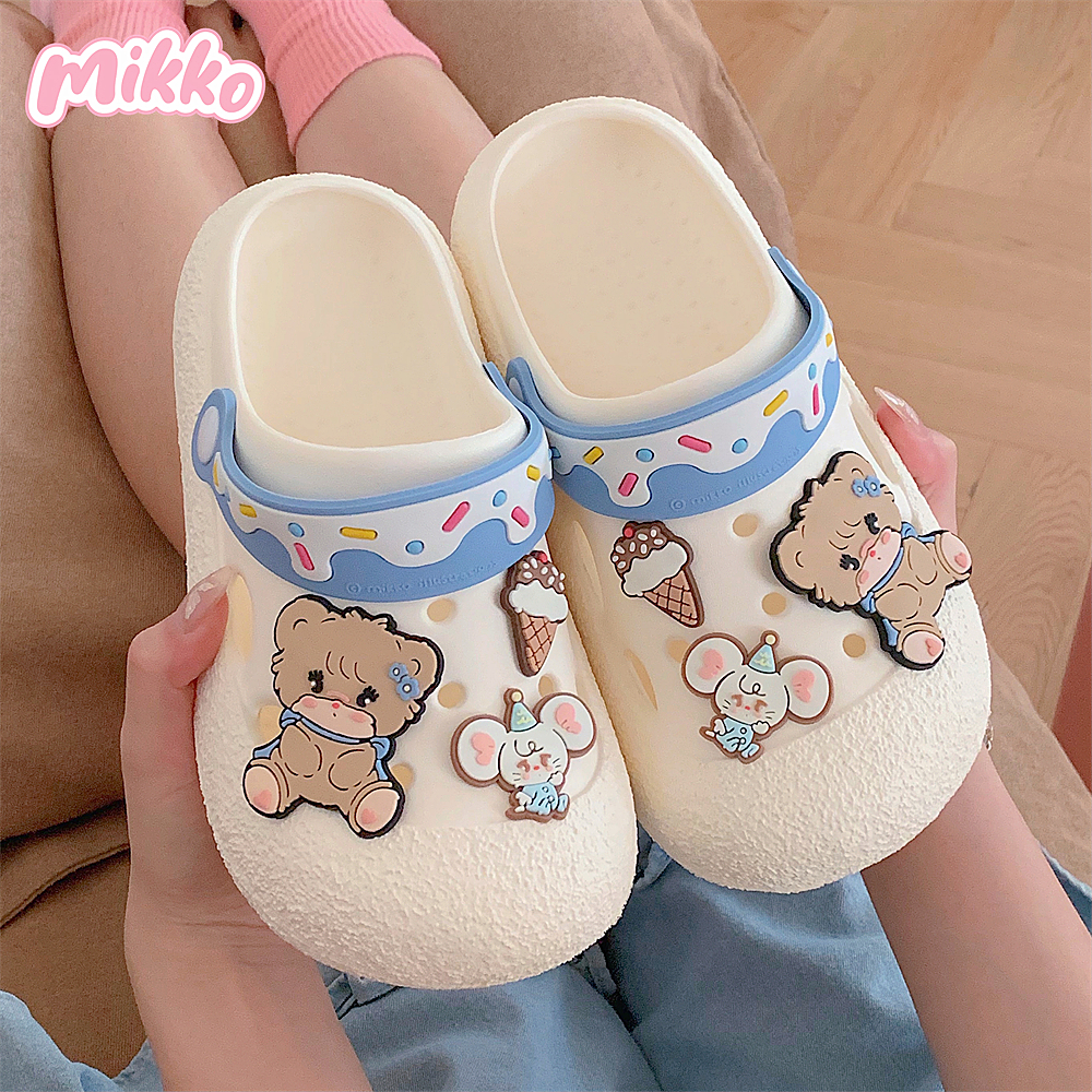 细细条mikko联名少女心洞洞鞋
