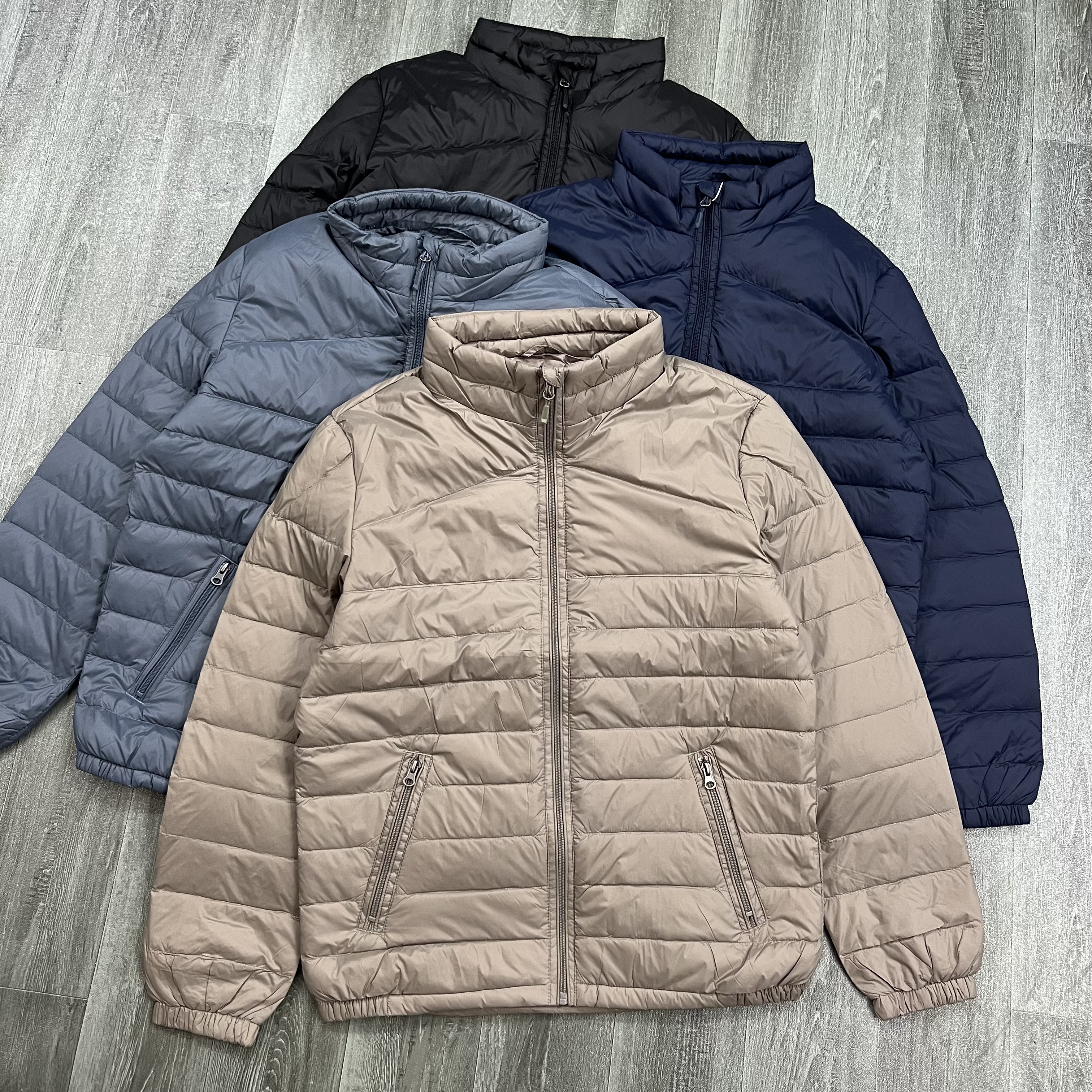 冬季男士羽绒服90白鸭绒保暖夹克