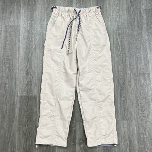 外贸单男女同款户外休闲裤宽松直筒防泼水工装裤秋季时尚运动裤潮