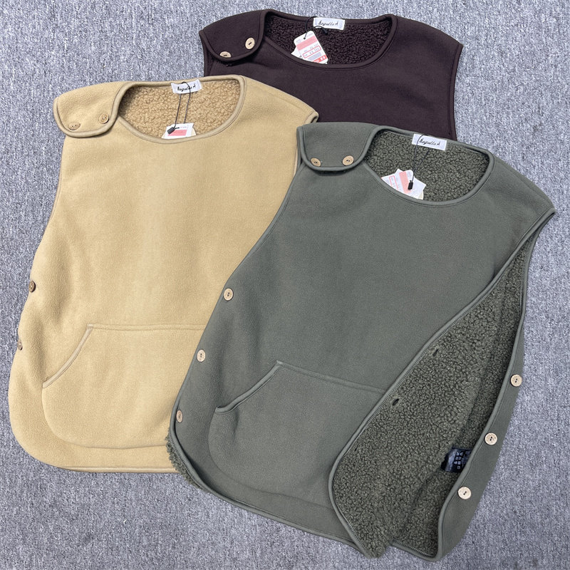 出口日单400g超细摇粒绒羊羔绒背保暖背心套头秋冬男女圆领马甲,男装,常规马甲,淘宝优惠券,粉丝福利购,淘宝优惠卷