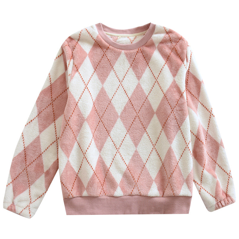 CORAL VELVET PAJAMAS SINGLE PIECE WOMENS AUTUMN AND WINTER MENS COUPLES THICKENED PLUS VELVET TO KEEP WARM WARM CLOTHES FLANNEL HOME CLOTHES