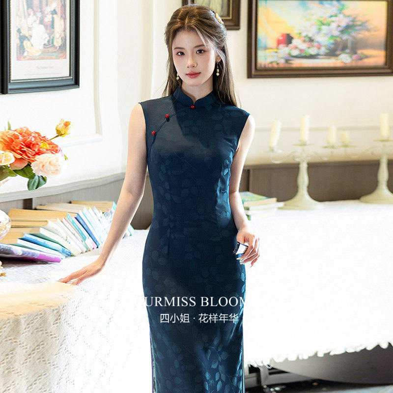 【花样年华】国风旗袍|新中式无袖夏季改良年轻款复古气质连衣裙
